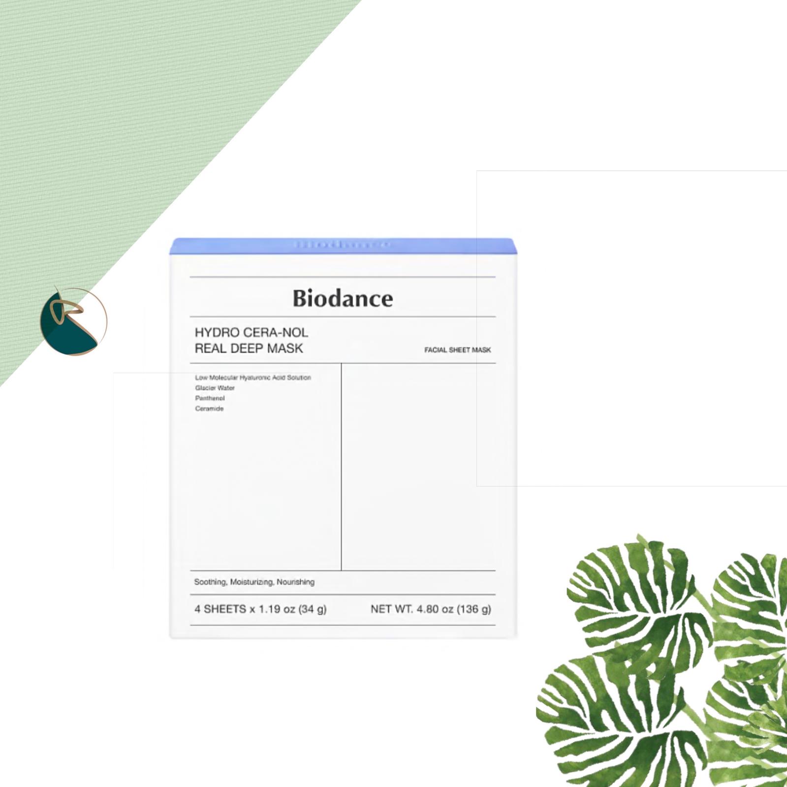 Biodance Hydro Cera-Nol Real Deep Mask 4 Sheet 136G